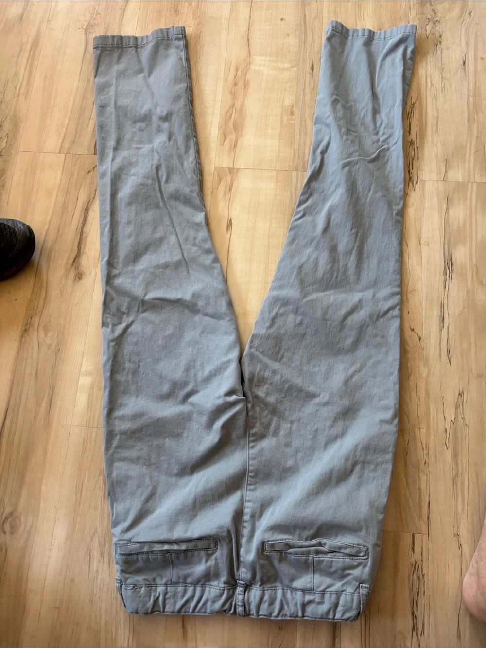 Men's Casual Gray Chino Pants